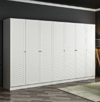 Шкаф Trendy Kale Mebran 8426 White 315x210x52cm GTR001836 фото №2 — интернет-магазин Desire.md