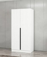 Шкаф Trendy Kale Plus Membrane 210 White 90x210x52cm GTR004914 фото №2 — интернет-магазин Desire.md