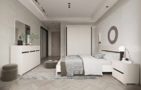 Шкаф-купе Gerbor London 160 Cashmere/Anthracite фото №3 — интернет-магазин Desire.md