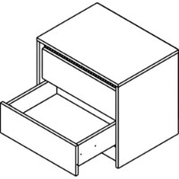 Dulăpior Gerbor London KOM2S Cashmere/Anthracite imaginea #3 — magazin online Desire.md