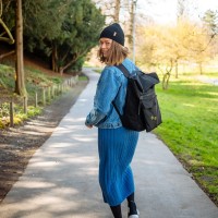 Căciulă Kama Knitted A178 Uni Denim Blue imaginea #4 — magazin online Desire.md