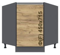 Кухонный модуль Yasen Madera H№19 780х780 Gold Craft Oak