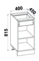 Bucatarie modulara Yasen Madera H№25 400х715 Gold Craft Oak imaginea #2 — magazin online Desire.md