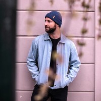 Шапка Kama Knitted A159 Blue фото №2 — интернет-магазин Desire.md