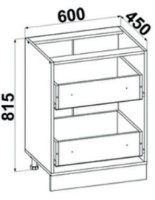 Bucatarie modulara Yasen Madera H№15 600х715 White Craft Oak imaginea #5 — magazin online Desire.md