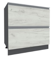 Кухонный модуль Yasen Madera H№16 800х715 White Craft Oak