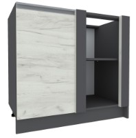 Bucatarie modulara Yasen Madera H№17 880х715 White Craft Oak