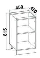 Bucatarie modulara Yasen Madera H№5 450х715 White Craft Oak imaginea #5 — magazin online Desire.md