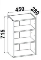 Bucatarie modulara Yasen Madera В№4 450х715 White Craft Oak imaginea #5 — magazin online Desire.md