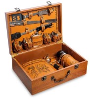 Veselă pentru camping Metalux Picnic 222-23 Brown