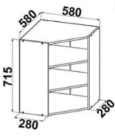 Bucatarie modulara Yasen Madera В№6 580х715 Graphite Grey imaginea #4 — magazin online Desire.md