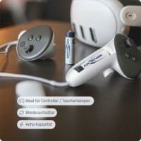 Set baterii Ansmann NiMH HR03 800mAh 2pcs (5030982) imaginea #2 — magazin online Desire.md