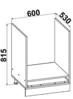 Bucatarie modulara Yasen Madera Н№12 600x715 Graphite Grey imaginea #4 — magazin online Desire.md