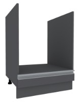 Bucatarie modulara Yasen Madera Н№12 600x715 Graphite Grey