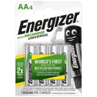 Set baterii Energizer Universal AA Recharge Universal 4pcs