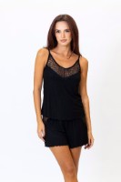 Pijama Ajoure TK23686 Black, s.L imaginea #1 — magazin online Desire.md