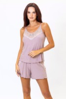 Pijama Ajoure TK23686 Mocha, s.S imaginea #1 — magazin online Desire.md