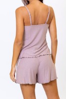 Pijama Ajoure TK23686 Mocha, s.XL imaginea #2 — magazin online Desire.md