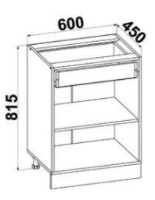 Bucatarie modulara Yasen Madera Н№20 600х715 Graphite Grey imaginea #4 — magazin online Desire.md