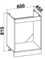 Bucatarie modulara Yasen Madera Н№9 600х715 Graphite Grey imaginea #4 — magazin online Desire.md