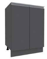 Bucatarie modulara Yasen Madera Н№9 600х715 Graphite Grey