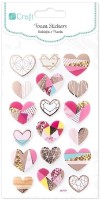 Autocolante DPCraft Hearts 18pcs (DPPI-018)