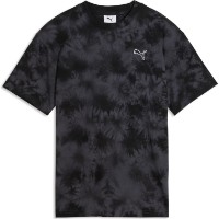 Tricou pentru copii Puma Ess Elevated Relaxed Puma Black, s.140