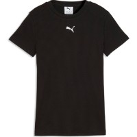 Tricou pentru copii Puma Ess Elevated Rib Puma Black, s.176