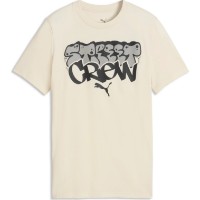 Tricou pentru copii Puma Mid90s Graphic Alpine Snow, s.164