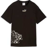 Tricou pentru copii Puma Mid90s Relaxed Graphic Puma Black, s.128