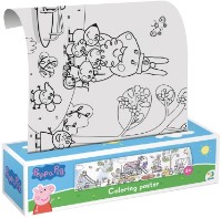 Carte de colorat pentru copii Chi Toys Peppa Pig 70cm (200184)