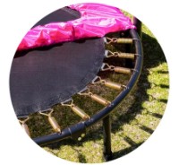 Trambulina Chipolino 94cm Pink (TRAMPF241PI) imaginea #4 — magazin online Desire.md