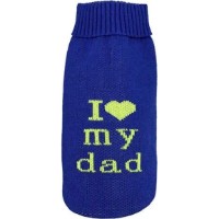 Pulover pentru câini Record I Love Blue XXXS 20cm (2168.20A) imaginea #2 — magazin online Desire.md