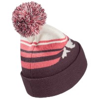 Căciulă Jack Wolfskin Stripy Pompom K Amaranth, s.S imaginea #2 — magazin online Desire.md