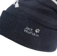Căciulă Jack Wolfskin Stripy Pompom K Dark Navy, s.M imaginea #4 — magazin online Desire.md