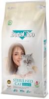 Hrană uscată pentru pisici BonaCibo Adult Cat Sterilised Urinary Salmon 15kg