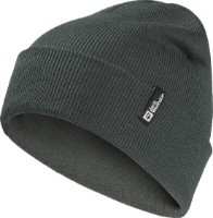 Căciulă Jack Wolfskin Rib Slate Green