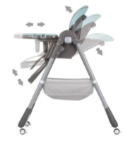 Scaun de masa Chipolino First Spoon teal (STHFS02403TL) imaginea #5 — magazin online Desire.md