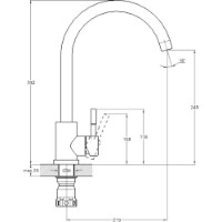 Baterie bucătărie Zegor EZA4D imaginea #2 — magazin online Desire.md