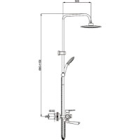 Душевой набор Zegor PUD16 фото №3 — интернет-магазин Desire.md
