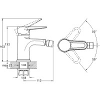 Baterie pentru bideu Zegor PUD2YB imaginea #2 — magazin online Desire.md