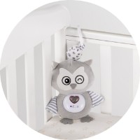 Jucărie pentru pătuturi si carucioare Chipolino Owl (PIKL02502OWL) imaginea #3 — magazin online Desire.md