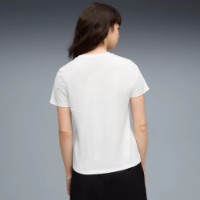 Tricou de dame Puma Ess Elevated Comfort Puma White, s.M imaginea #3 — magazin online Desire.md