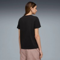 Tricou de dame Puma Ess Elevated Comfort Puma Black, s.S imaginea #3 — magazin online Desire.md