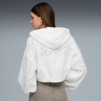 Hanorac damă Puma Ess Graphics Bedazzled Puma White, s.XS imaginea #3 — magazin online Desire.md