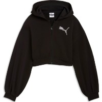 Hanorac damă Puma Ess Graphics Bedazzled Puma Black, s.XS