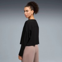 Hanorac damă Puma Cloudspun Rib Long Sleeve Puma Black, s.S imaginea #3 — magazin online Desire.md