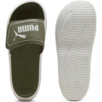Șlapi pentru bărbați Puma Softridepro Slide 24 V Loden Green/Warm White, s.40.5 imaginea #4 — magazin online Desire.md