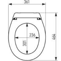 Capac de toaletă SoloPlast SP-10 imaginea #2 — magazin online Desire.md