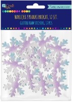 Autocolante DPCraft Snowflakes 12pcs (KSPI-403)